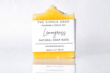 Load image into Gallery viewer, Lemongrass Soap Bar