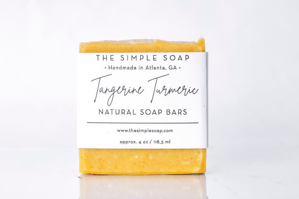 Tangerine Turmeric Soap Bar